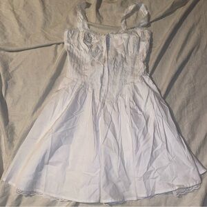 White Size M Dress Fairy Core Bridal Bachelorette